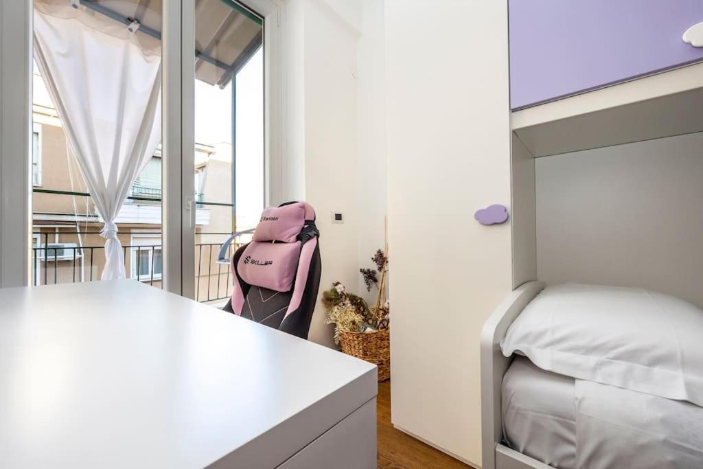Stylish Apartment Rome Air Conditionig Wifi Tv 50 Metro 4 Minutes Away Exterior photo